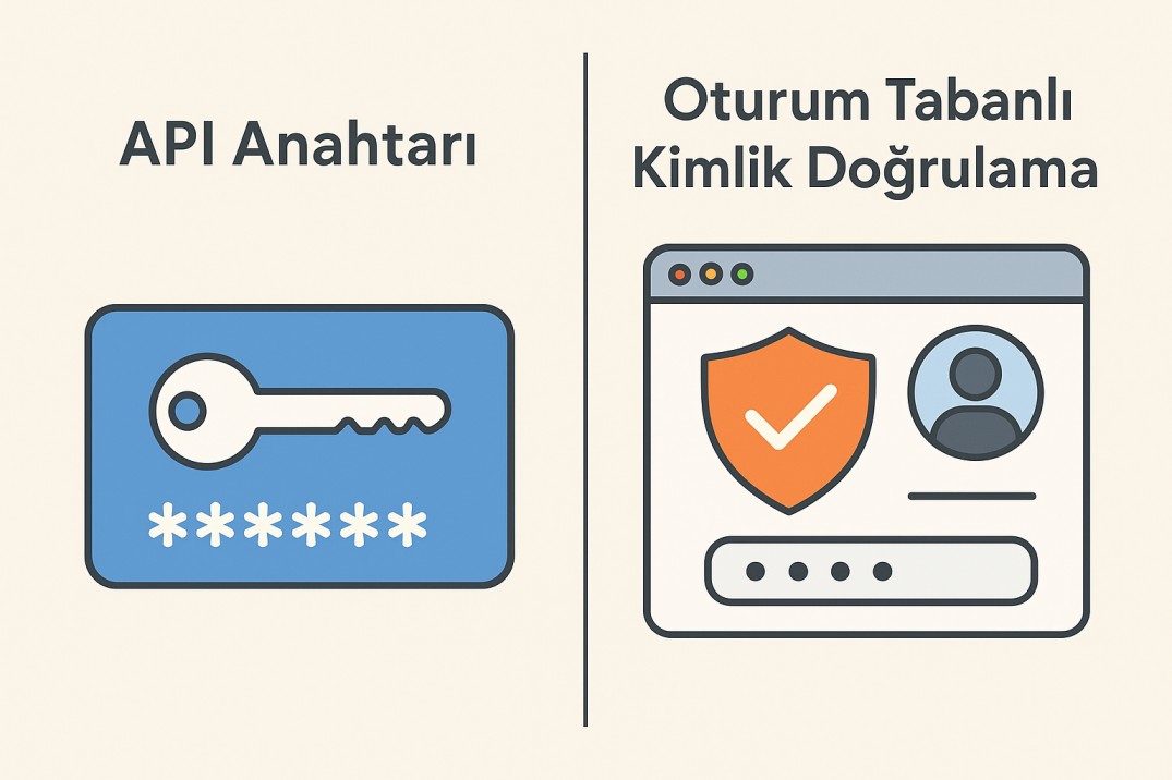 API Key (API Anahtarı) ve Session-Based Authentication (Oturum Tabanlı Kimlik Doğrulama)